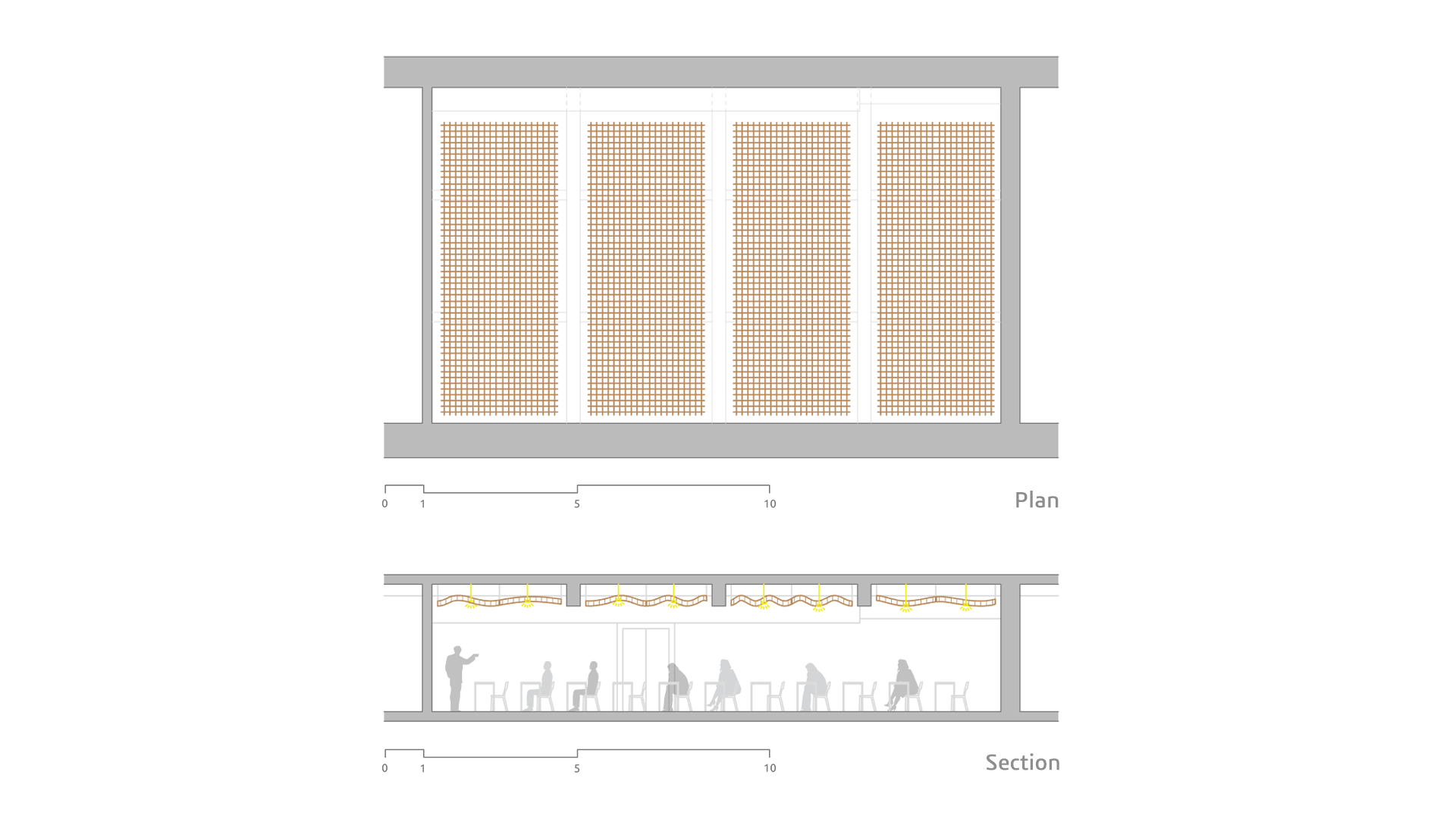 Plan and Section